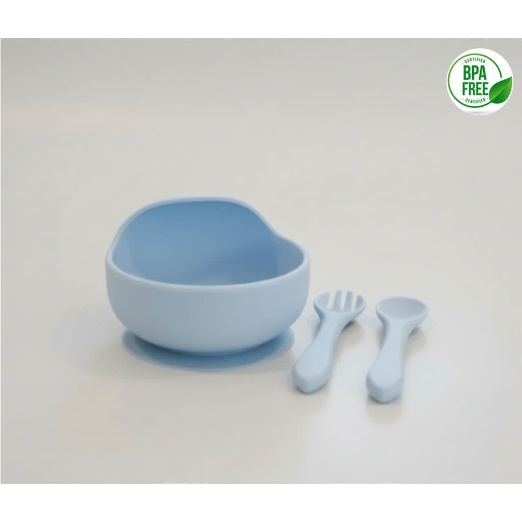 Papinha Silicone Kit Tigela Ventosa Bpa Free Lovely Vibe