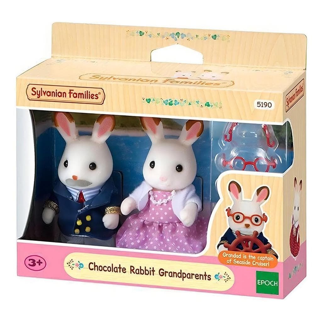 Avós Coelho Chocolate- Sylvanian Families 5190 Epoch