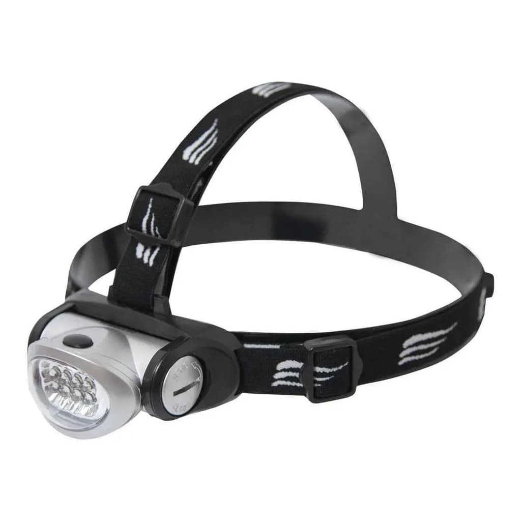 Lanterna de Cabeça Turbo Led NTK 8 Leds Potente Ajustável Camping Trilha Pesca Capacete Original