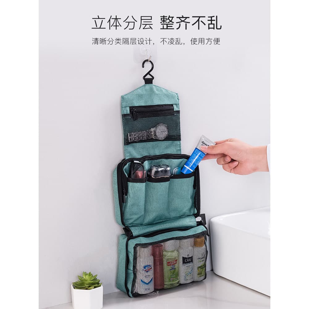 Saco de toalete masculino viagem portátil Hotel viagem de negócios à prova dwaterproof água grande capacidade saco de ar