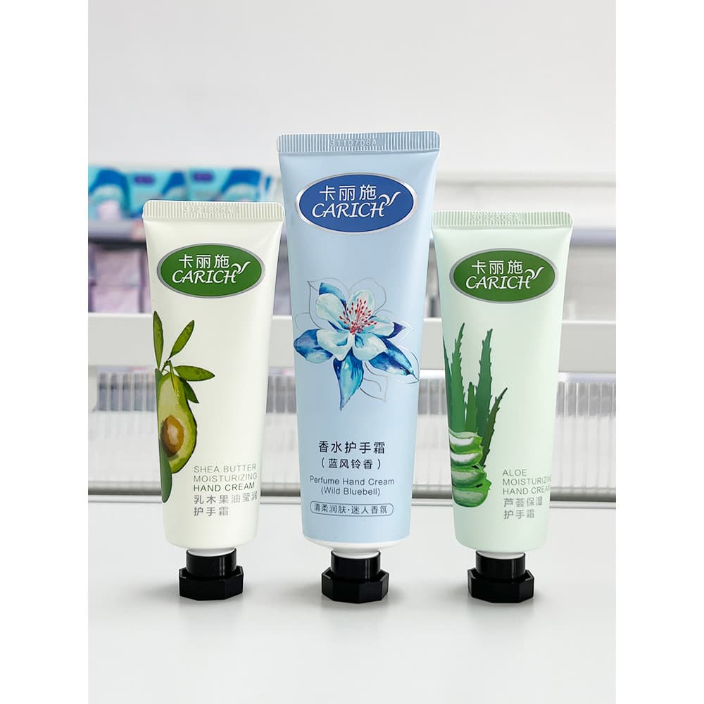 Folha Verde Calis Aloe Vera Creme Hidratante para as Mãos Manteiga de Karité Creme Hidratante para as Mãos Fragrância de
