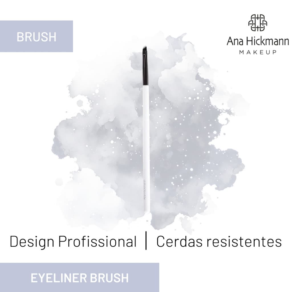Pincel Para Delineador Cremoso Eyeliner Brush Ana Hickmann