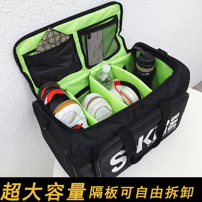 Esportes ao ar livre saco de ginásio saco de treinamento masculino tênis saco de armazenamento resistente ao desgaste po