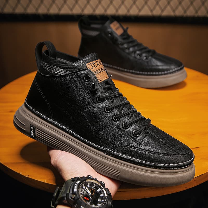 2025 novo estilo sapatos masculinos outono Martin botas masculinas verão estilo britânico Casual tênis de alta qualidade
