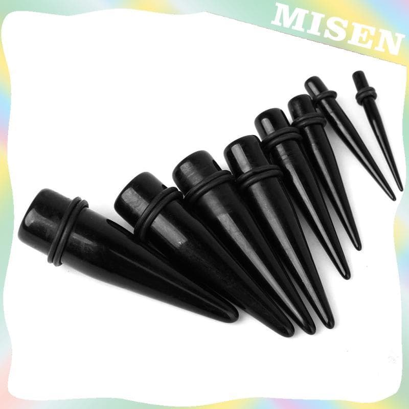 [8 Peças 4-18mm Túnel De Plugue Cônico Para Maca De Ouvido