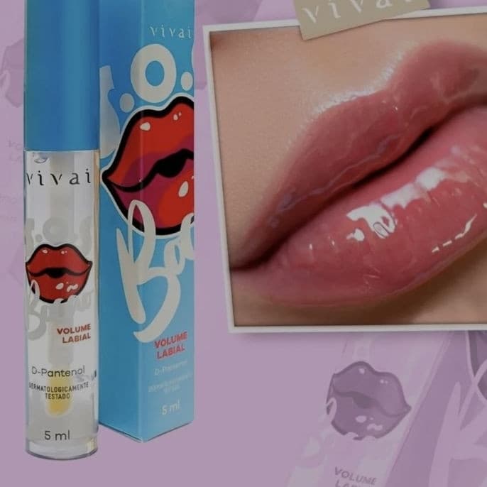 Gloss Labial Brilho Intenso Efeito Espelhado Hidratação Imediata Lábios Macios
