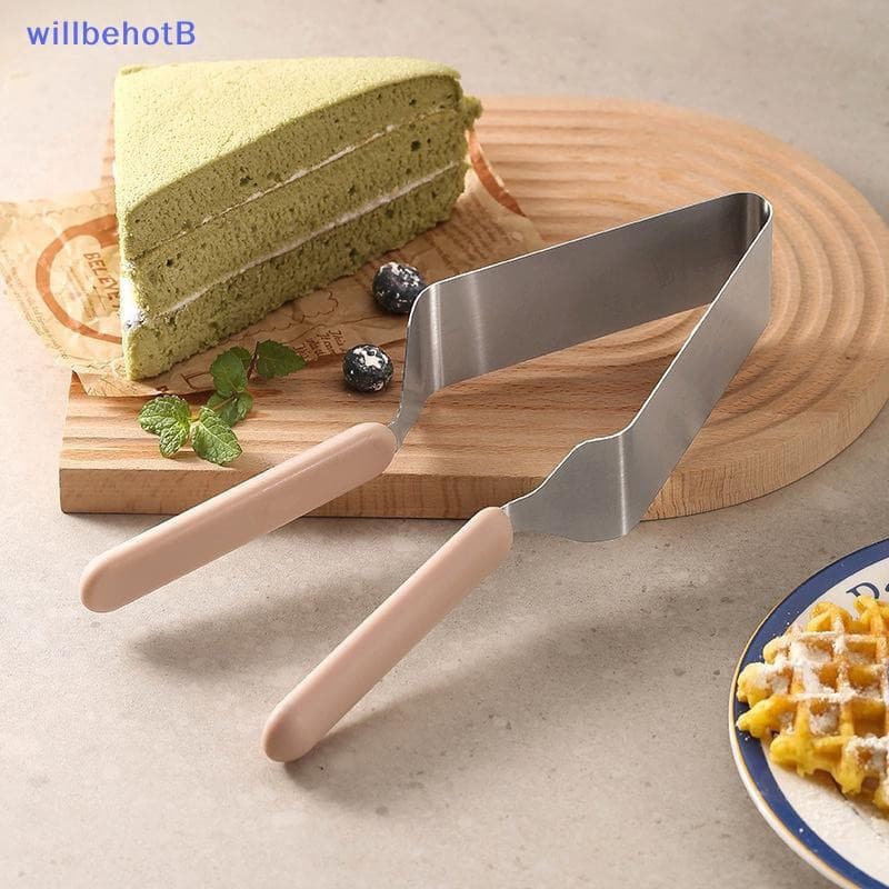 [WillbehotB] Cortador De Fatiador De Bolo Em Aço Inoxidável Servidor Torta Divisor De Doces Alavanca De Sobremesas Para
