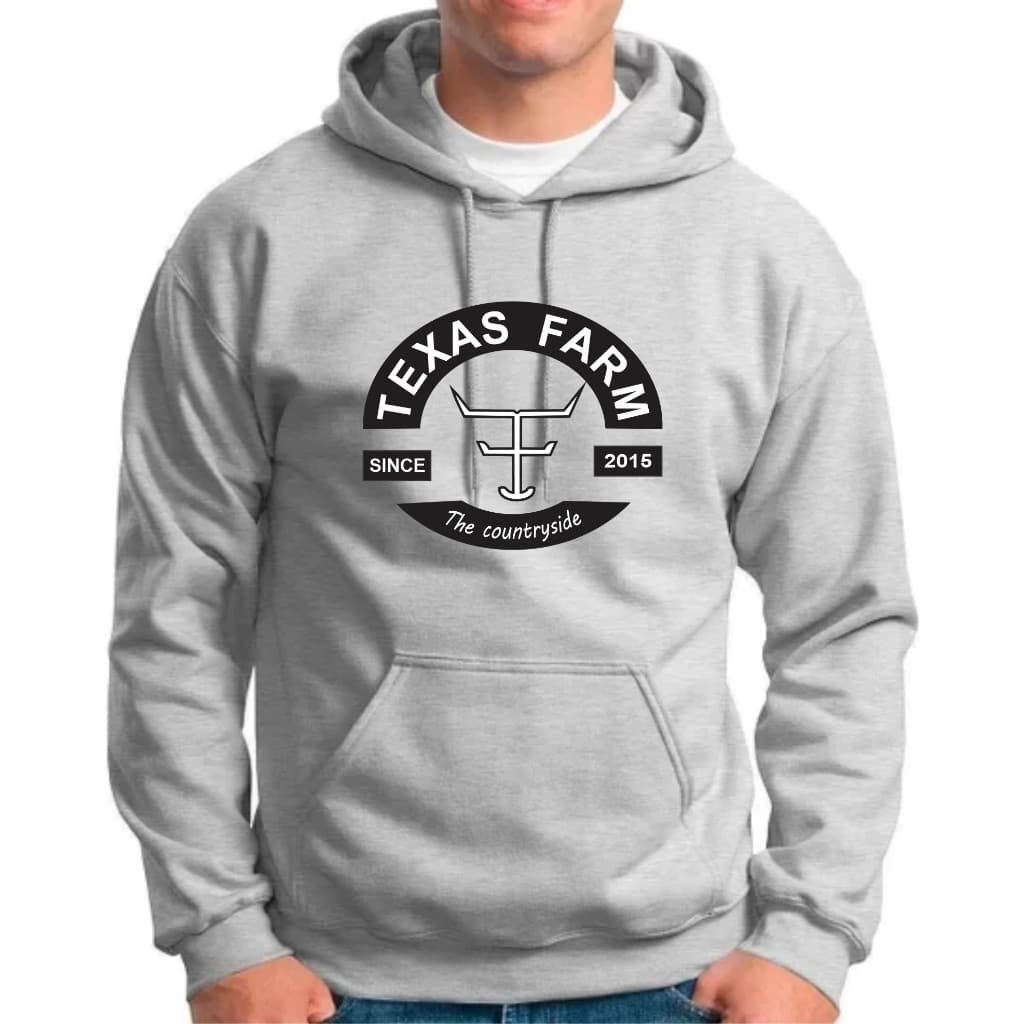 Blusa Moletom Texas Country Farm Unissex Canguru Masculino Feminino Rodeio Inverno