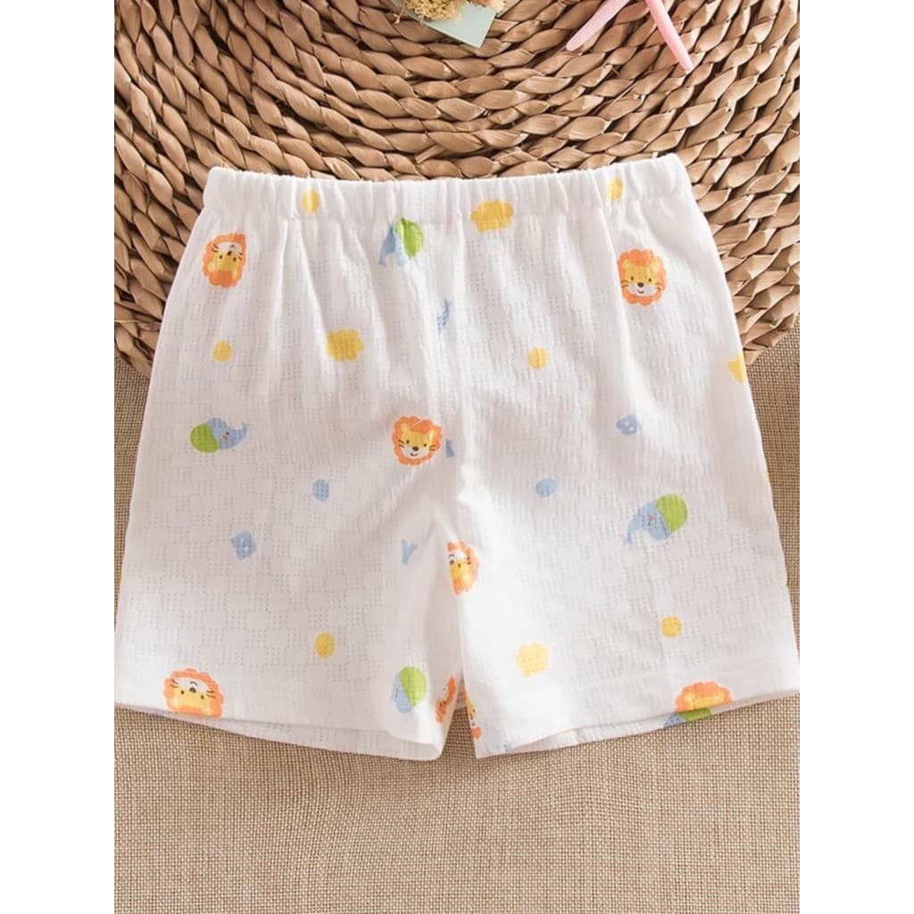 Verão bebê shorts dupla utilização calças de pijama masculino feminino shorts de bebê crianças shorts de bebê roupas de