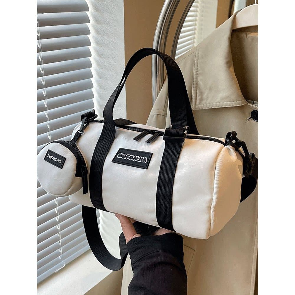 Moda náilon pano bolsa novo estilo ins na moda All-Match grande capacidade de um ombro saco do mensageiro Casual leve ci