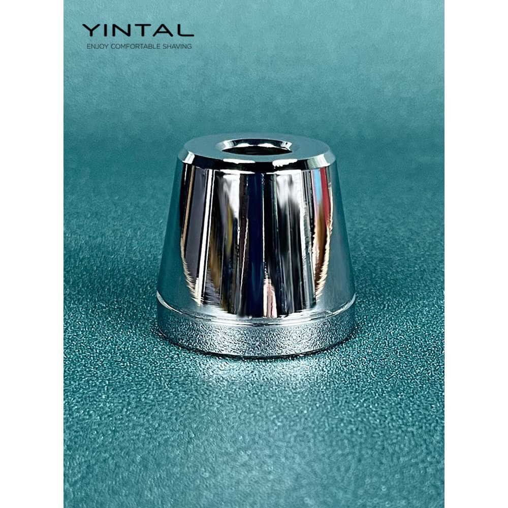 Base de barbear Manual à moda antiga, Material de liga de alumínio, antiferrugem com suporte de navalha inferior antider