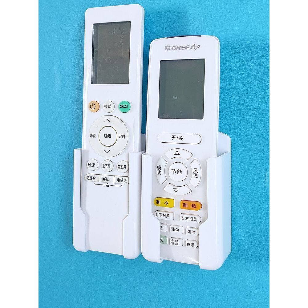 Adequado para Gree ar condicionado controle remoto cabide suporte de parede Base caixa de armazenamento fixado na parede