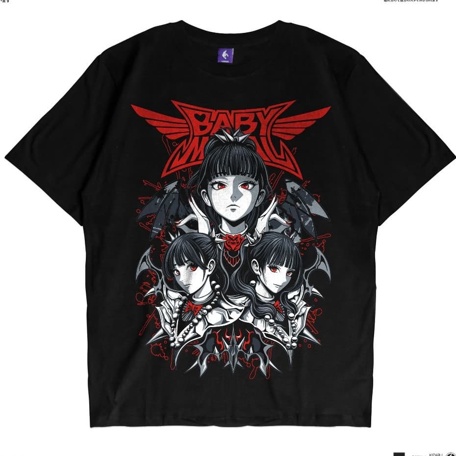 Camiseta camisa unissex Rock Baby Metal Blusa 100% Algodão  Envio Rapido