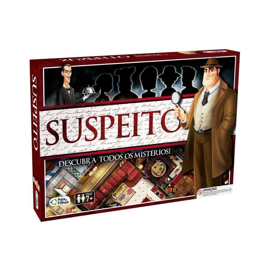 Jogo Suspeito Descubra Misterios Pais & Filhos