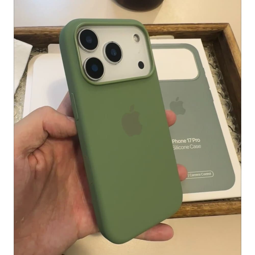 Capa Oficial De Silicone Líquido Para IPhone 17 Pro Max , Controle De Câmera , Magsafe De Carregamento Sem Fio