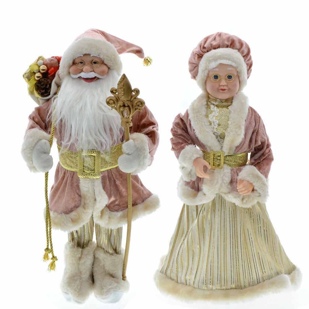 2023 Novo Estilo 45cm Papai Noel Vovó Boneca De Natal Decoração Presente