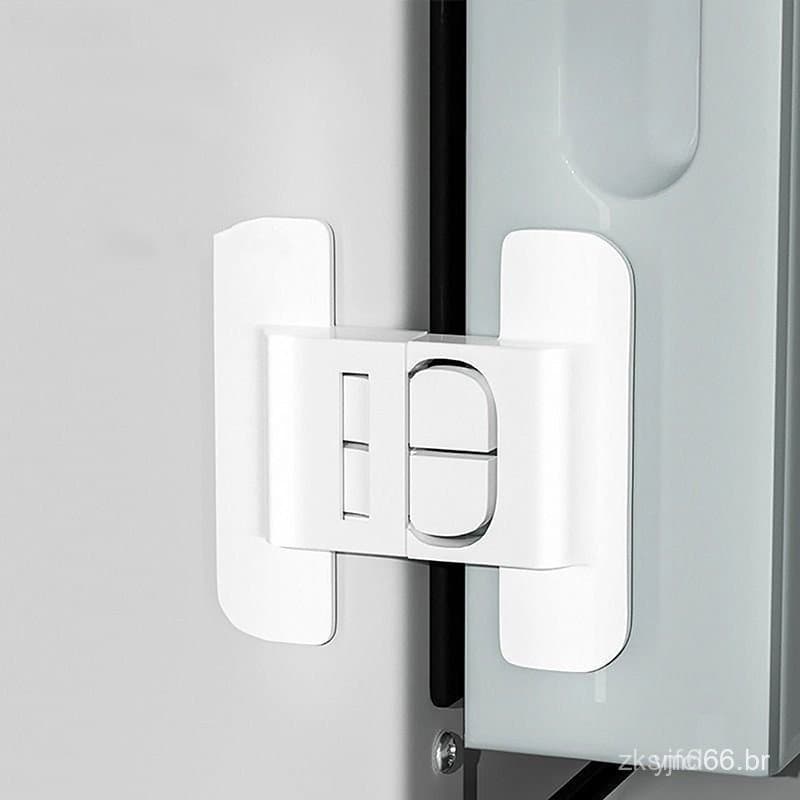 Novo Protetor de Fechadura Multifuncional para Porta de Geladeira e Freezer de 1 Peça