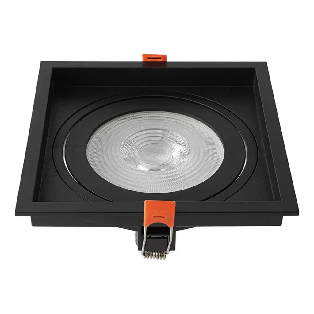 Spot Croica Embutir Par30 Nordecor Original Branco E Preto