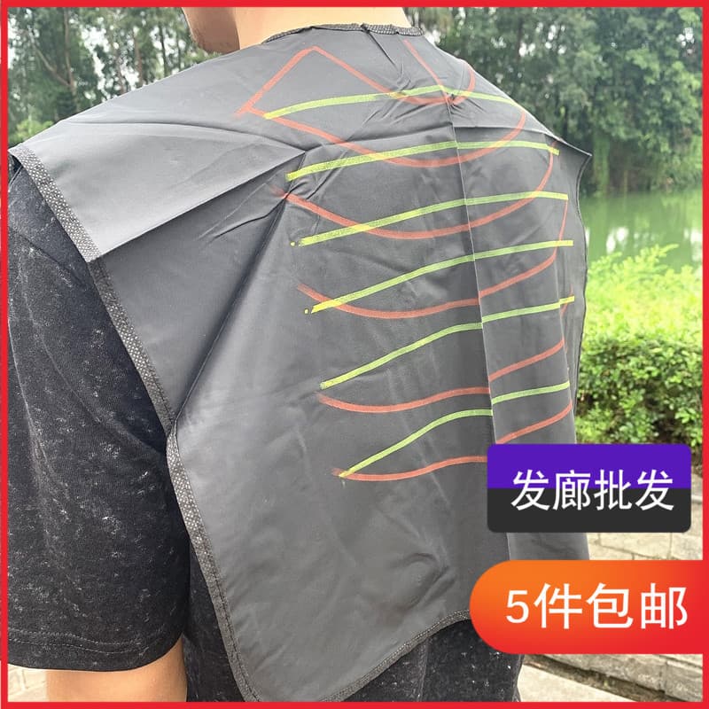 Perm tintura de cabelo xale pano à prova dwaterproof água engrossado óleo cozido íon xale barbeiro suprimentos cabeleire