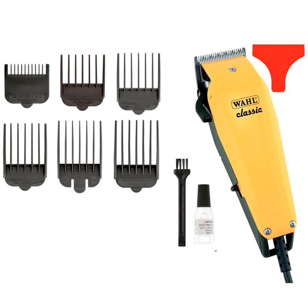 Máquina de Cortar Cabelo Wahl Classic Series 127V Profissional com 6 Pentes de Corte