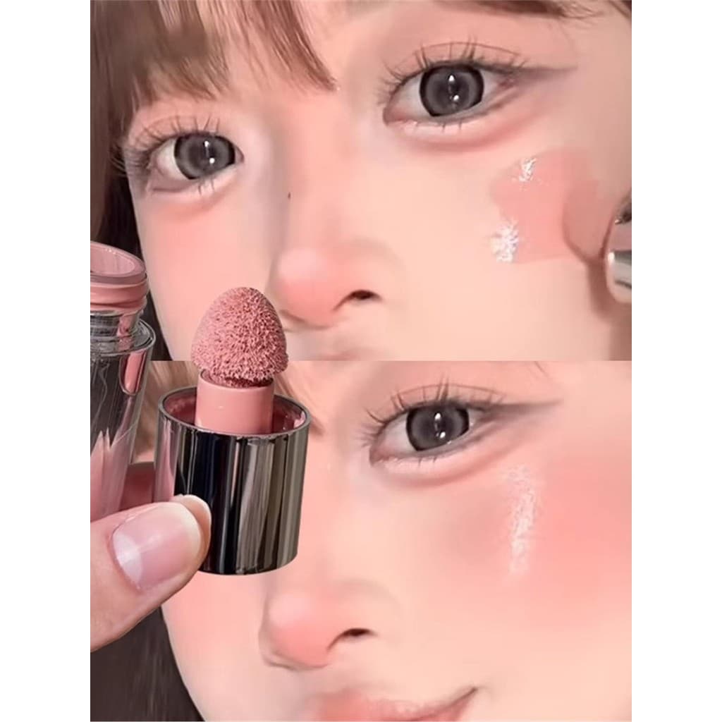 Blush líquido feminino 2026 novo estilo vitalidade brilho de água creme expansão cor sol vermelho Rouge iluminando conto