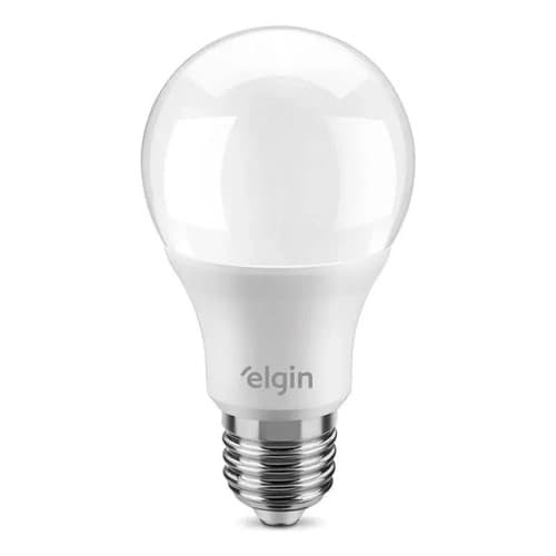 Lâmpada Led 9w Bulbo E27 Branco Frio 6500k Elgin Bivolt