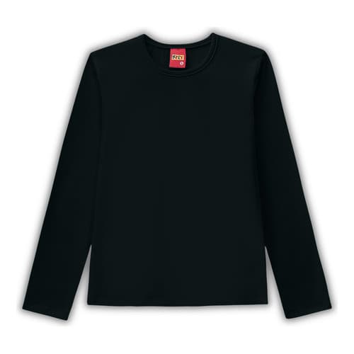 Blusa Infantil Menina Manga Longa Kyly 10/14 Ref:206210