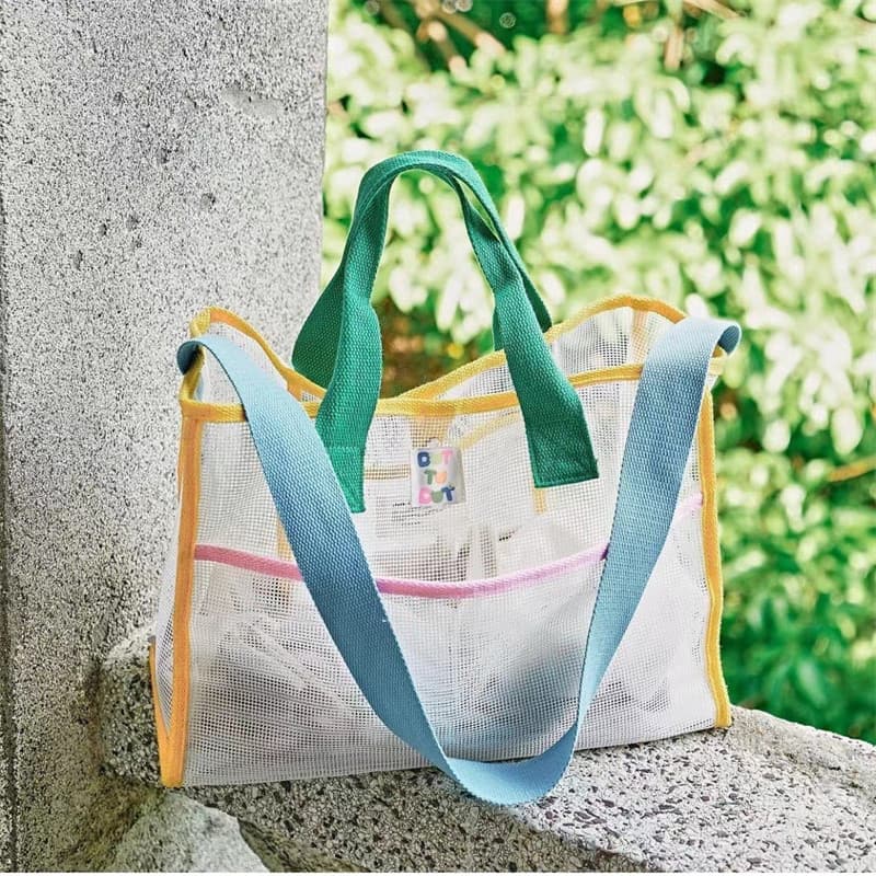 Versão coreana bolsa de mamãe verão viagem portátil ao ar livre mãe bebê saco dos desenhos animados portátil de um ombro