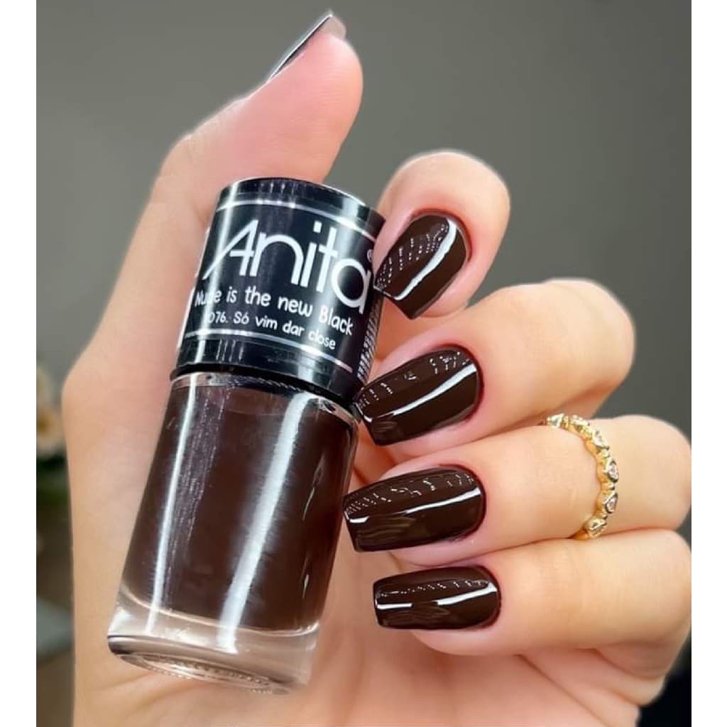 Esmalte Anita Só Vim Dar Close Alta Cobertura