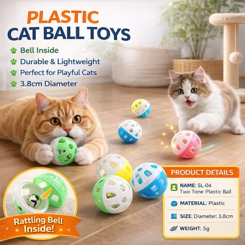 Auto Jogar Gato Brinquedo Bola Movendo Som Sino Interativo Oco Colorido Gatinho Pet Suprimentos