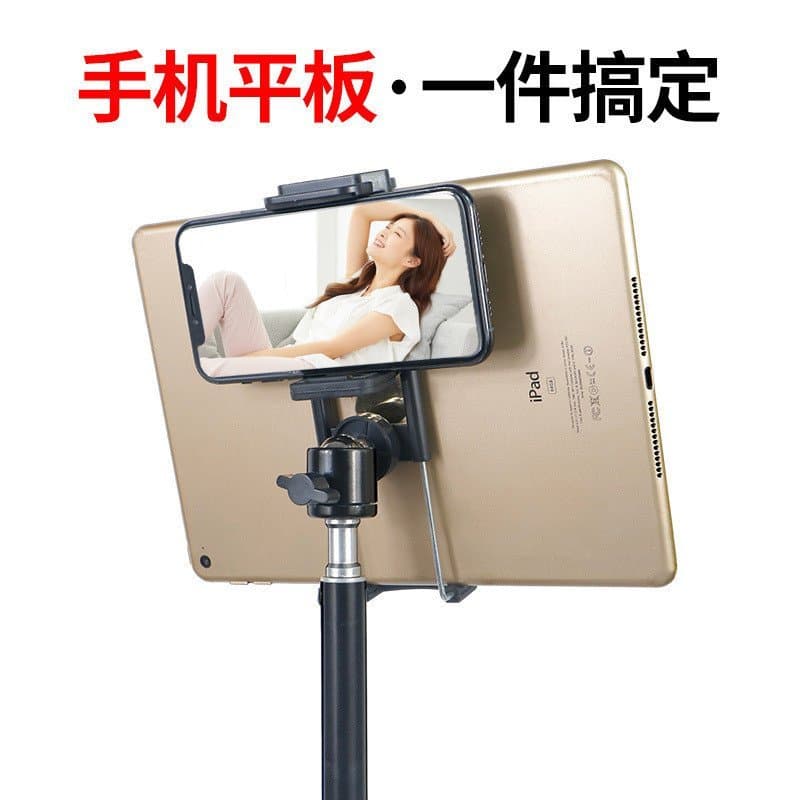 Tripé para tablet, tripé flexível para celular, popular para transmissões ao vivo, selfies e para assistir vídeos no iPa