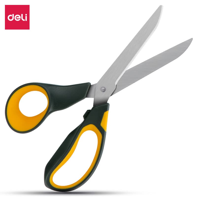 Tesoura Deli Tesoura Grande Artesanal 210mm Doméstica Multifuncional Ergonômico Alfaiate Escritório Feito à Mão Tesoura