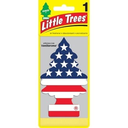 Little Trees Original Aromatizante Veicular – 1 Unidade Vanilla Pride ou Black Ice