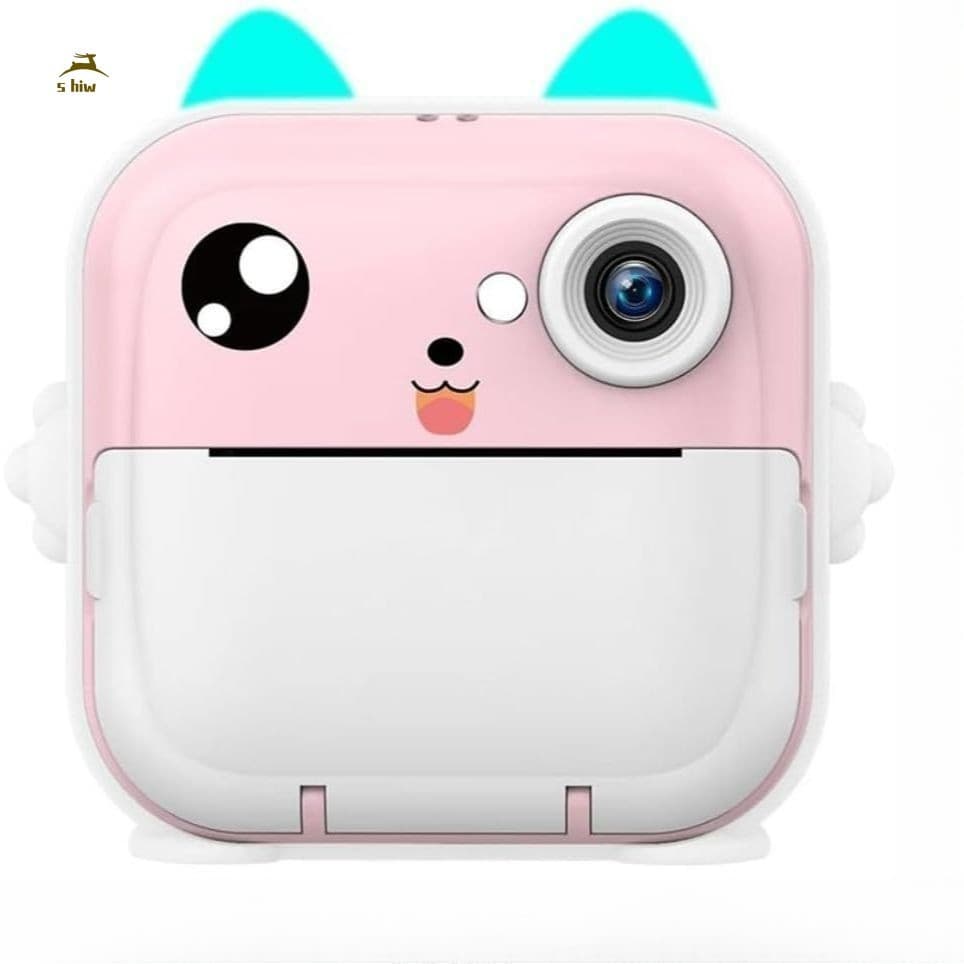 Câmera De Impressão Instantânea Para Crianças Vídeo Fotografia Digital Fotográfica Toy Mini Impressora Térmica Boy Girls
