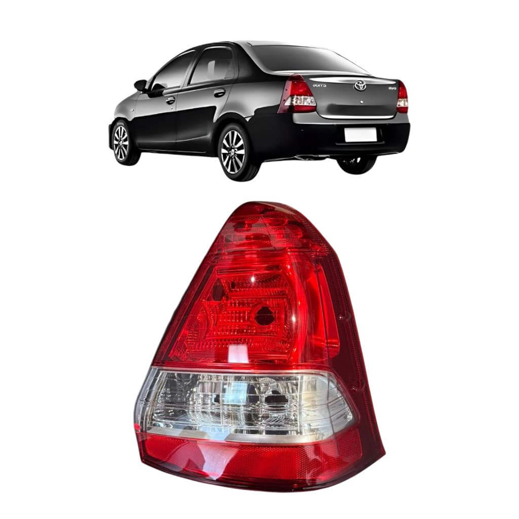 Lanterna Traseira Etios Sedan 2013 14 15 16 17 2018 Bicolor