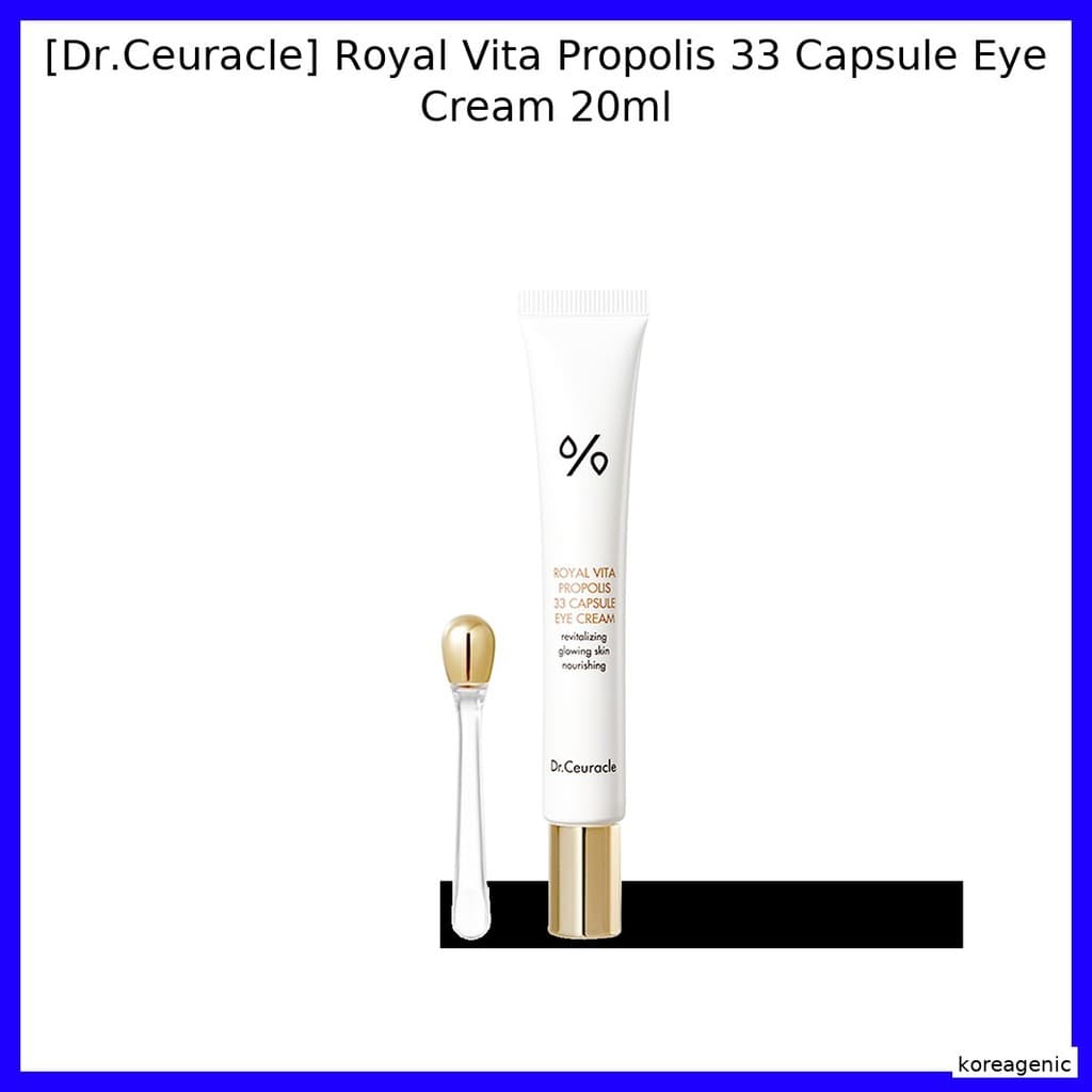 [Dr.Ceuracle] Royal Vita Própolis 33 Cápsula Creme Para Olhos 20ml/Hidratação , Elasticit