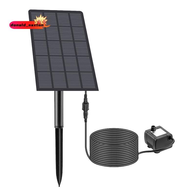💥Bomba De Fonte De Energia Solar 180L/H Água Mini Para Banho De Pássaros Jardim Quintal Piscina Movida A