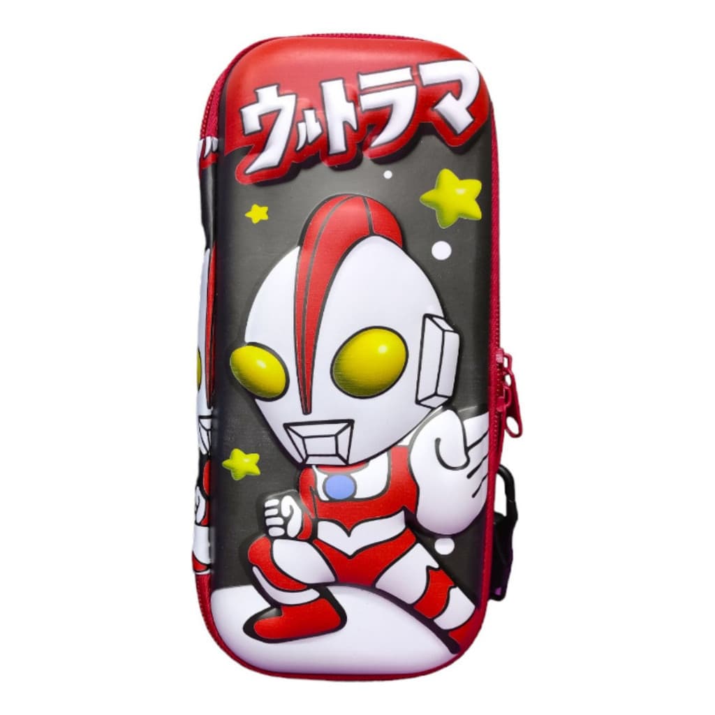 Ultraman – Estojo Escolar Vermelho de Um Nível
