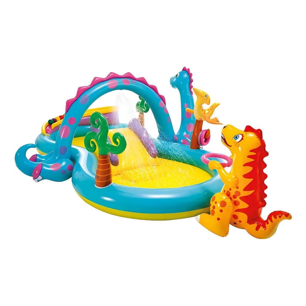 Playground Inflável Intex Mundo dos Dinossauros – Piscina 290L