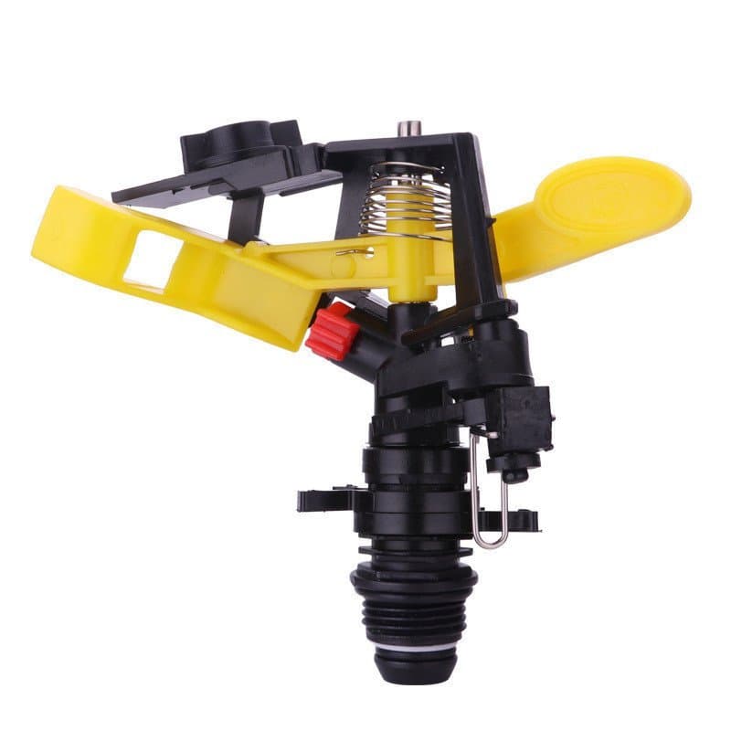 Cabeça de aspersor atomizadora rotativa automática de 360 graus, cabeça de aspersor com braço oscilante para irrigação,