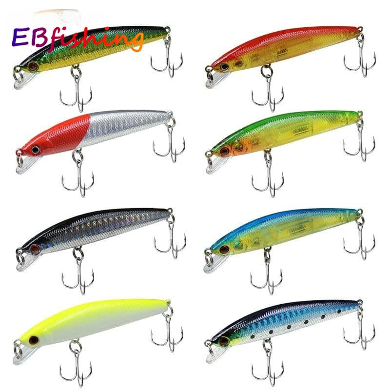 Isca De Pesca Flutuante De 7.5 G/8.5 Cm Dura Artificial Para Lúcio De Truta Baixo