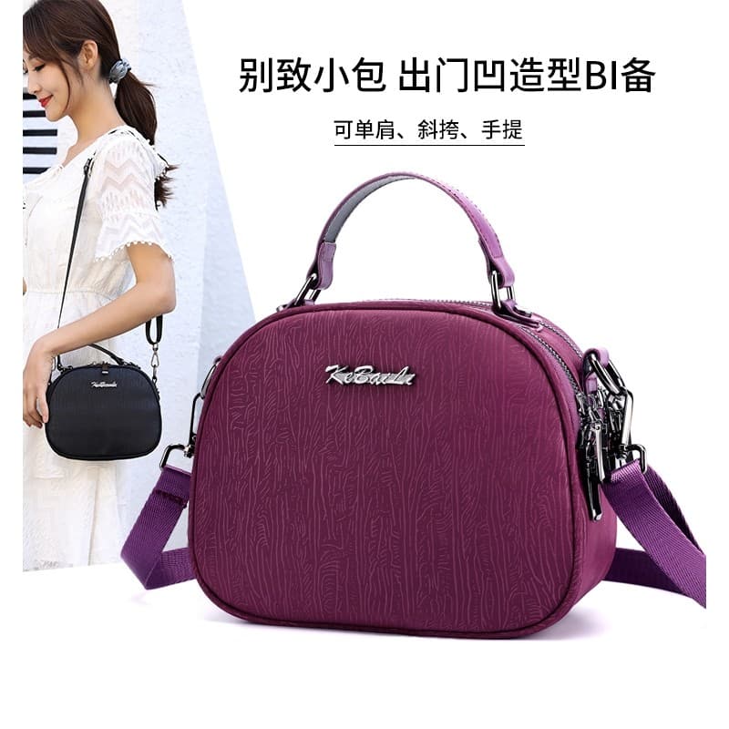 Portátil pequeno saco 2023 novo estilo bolsa feminina Oxford pano bolsa de ombro moda Casual saco do mensageiro feminino