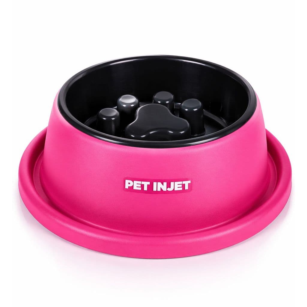 Comedouro Lento Interativo 5x1 para Cachorro e Gato 550ml | Anti Engasgo, Antiestresse, Digestão Saudável