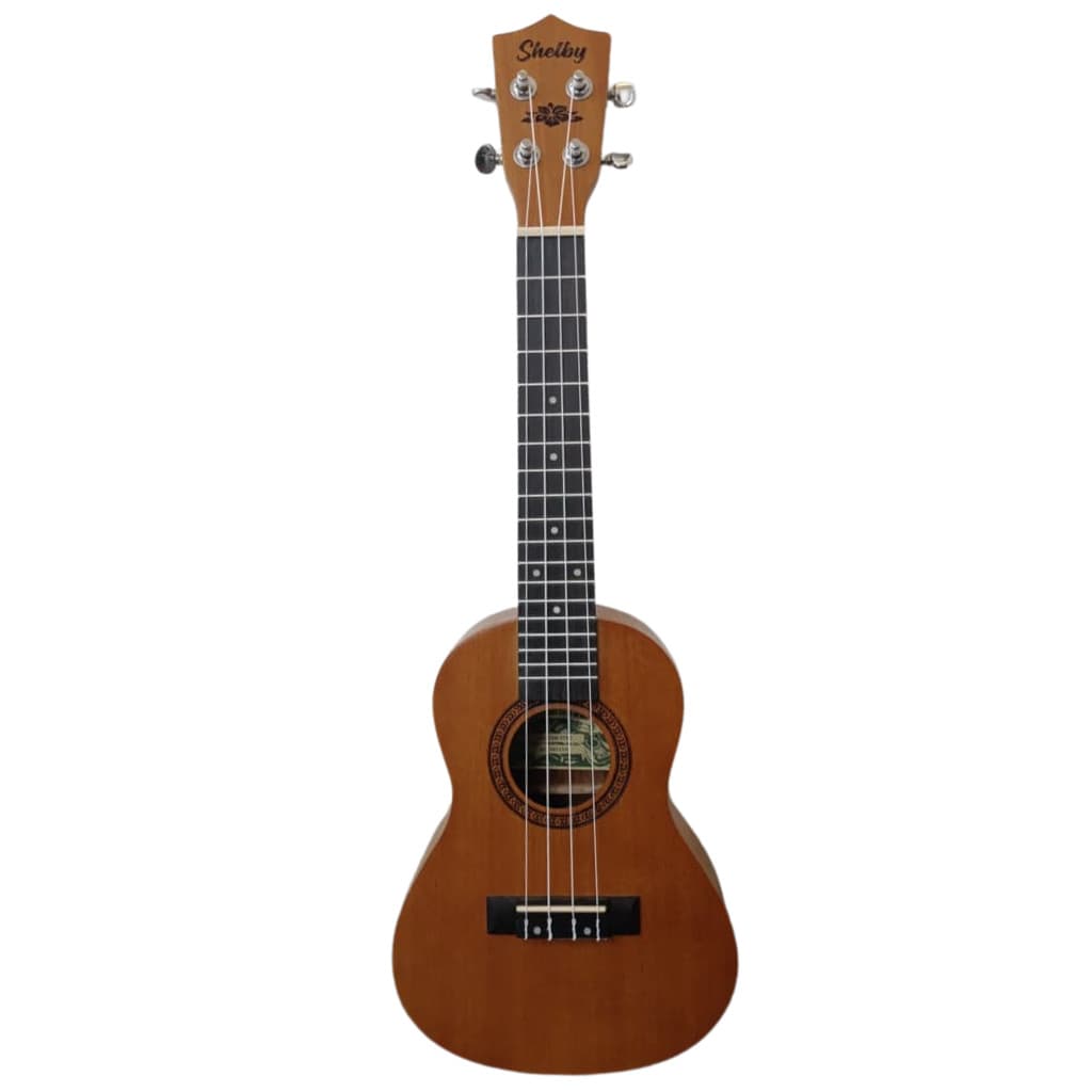 Ukulele Acústico Concert Shelby SU23M STNT Natural Mogno