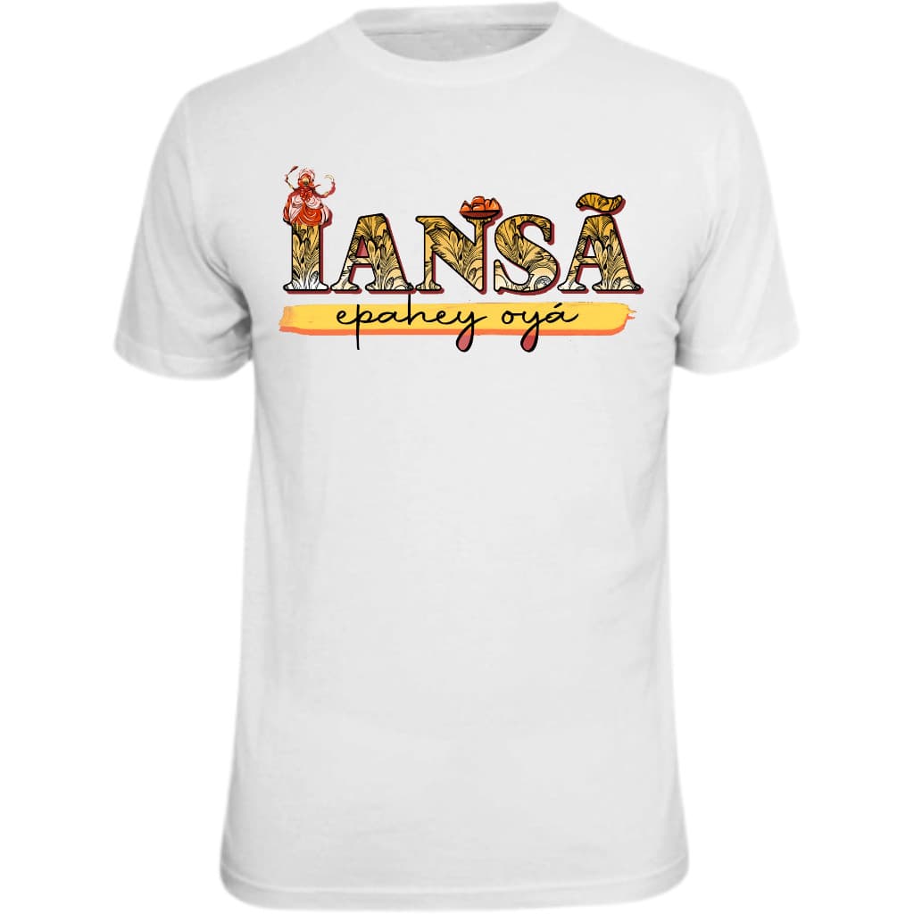 Camisa-Iansã-Umbanda-Candomblé Camisa Religião.