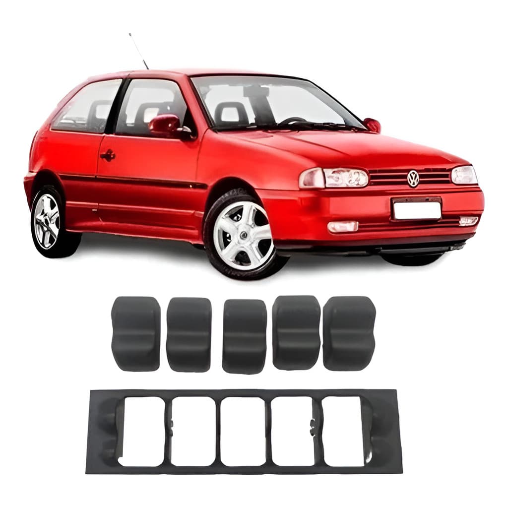Kit Moldura Grade Painel Gol Bola G2 Special + Botao Falso