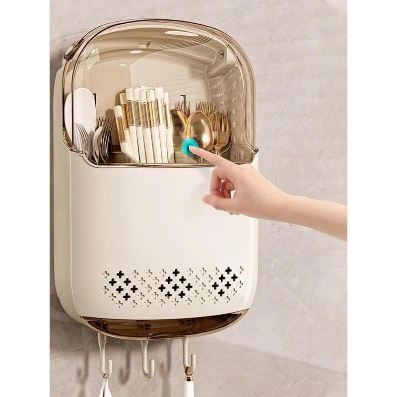 Caixa de armazenamento de pauzinhos doméstico High-End 26 novo estilo pauzinhos gaiola cozinha armazenamento dreno Rack