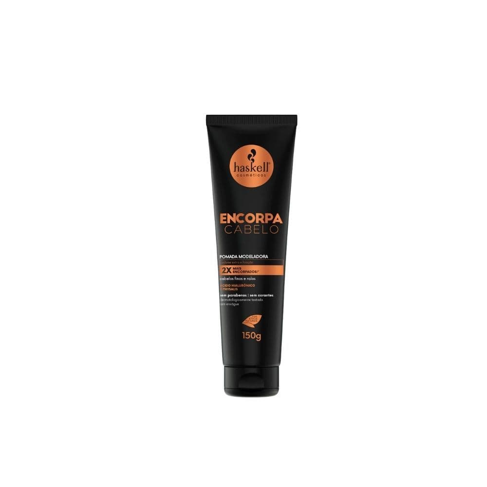 Pomada Modeladora Encorpa Cabelo Haskell 150g – Volume, Fixação e Textura Natural