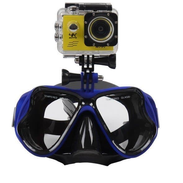 Máscara de Mergulho GoPro, compatível com a câmera Xiaomi Yi.