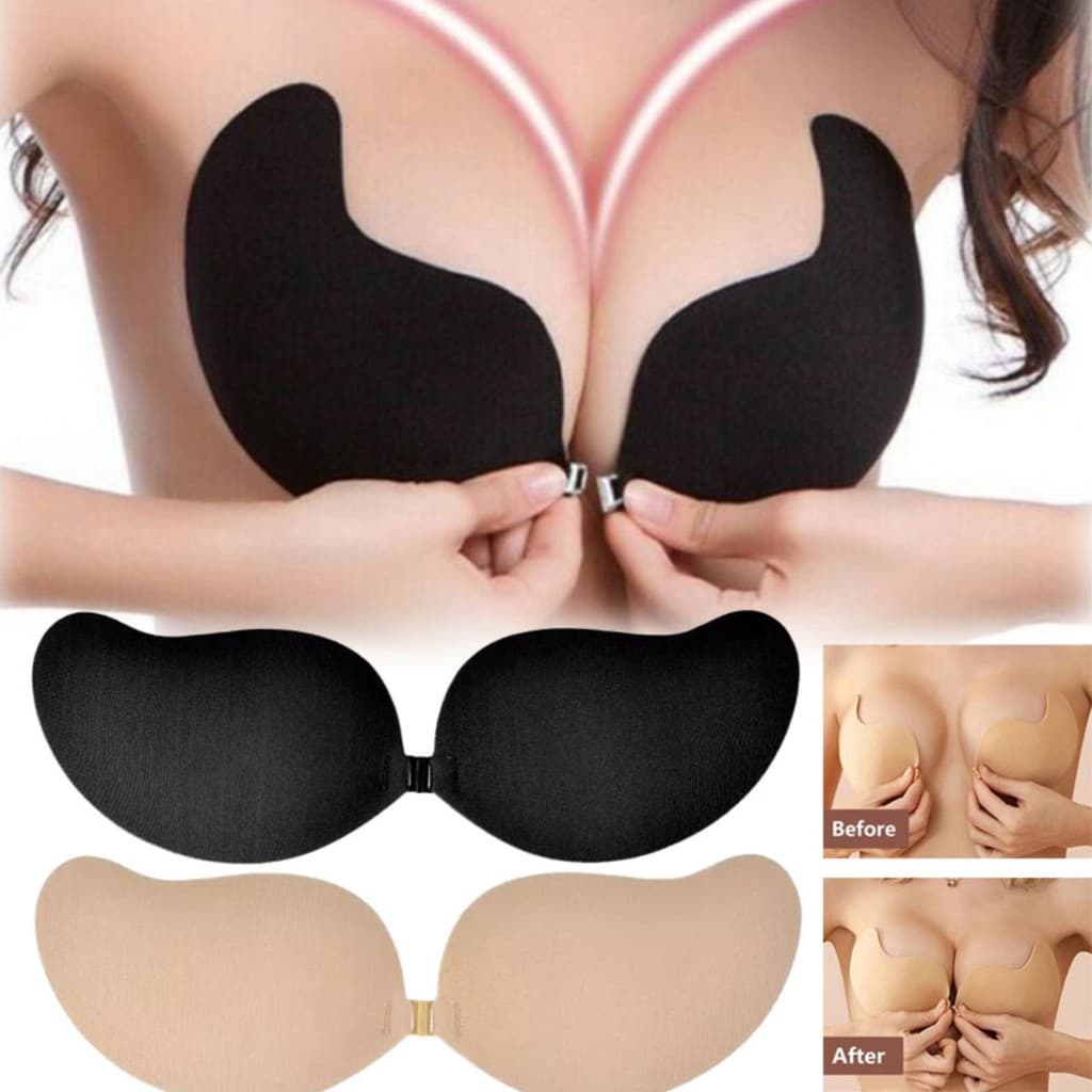 ZXYOUPING Sutiã Invisível Feminino Manga Copo Sem Anel De Aço Roupa Interior Alças Pena Remendo De Peito Uma Peça De Sil